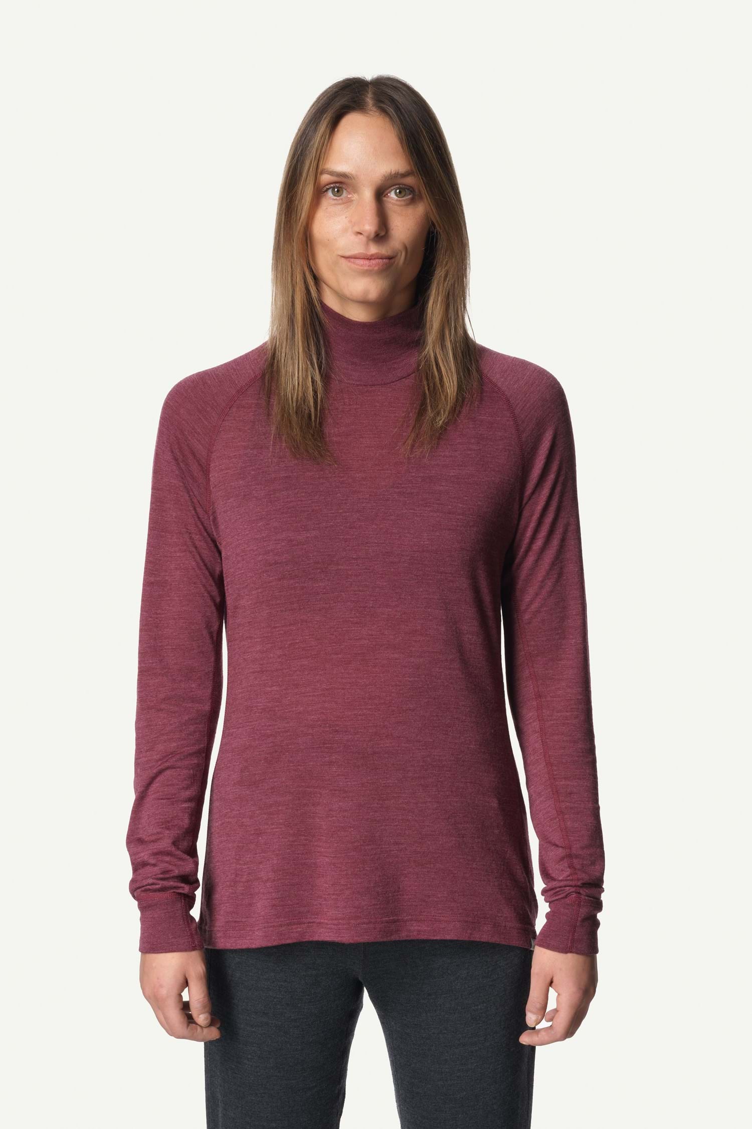 Houdini W's Activist Turtleneck, Cab Red, XL