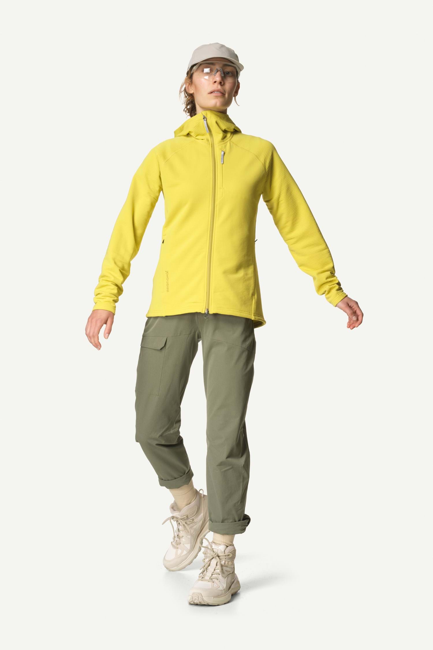 Houdini W's Aero Houdi, Be the Light Green, XL