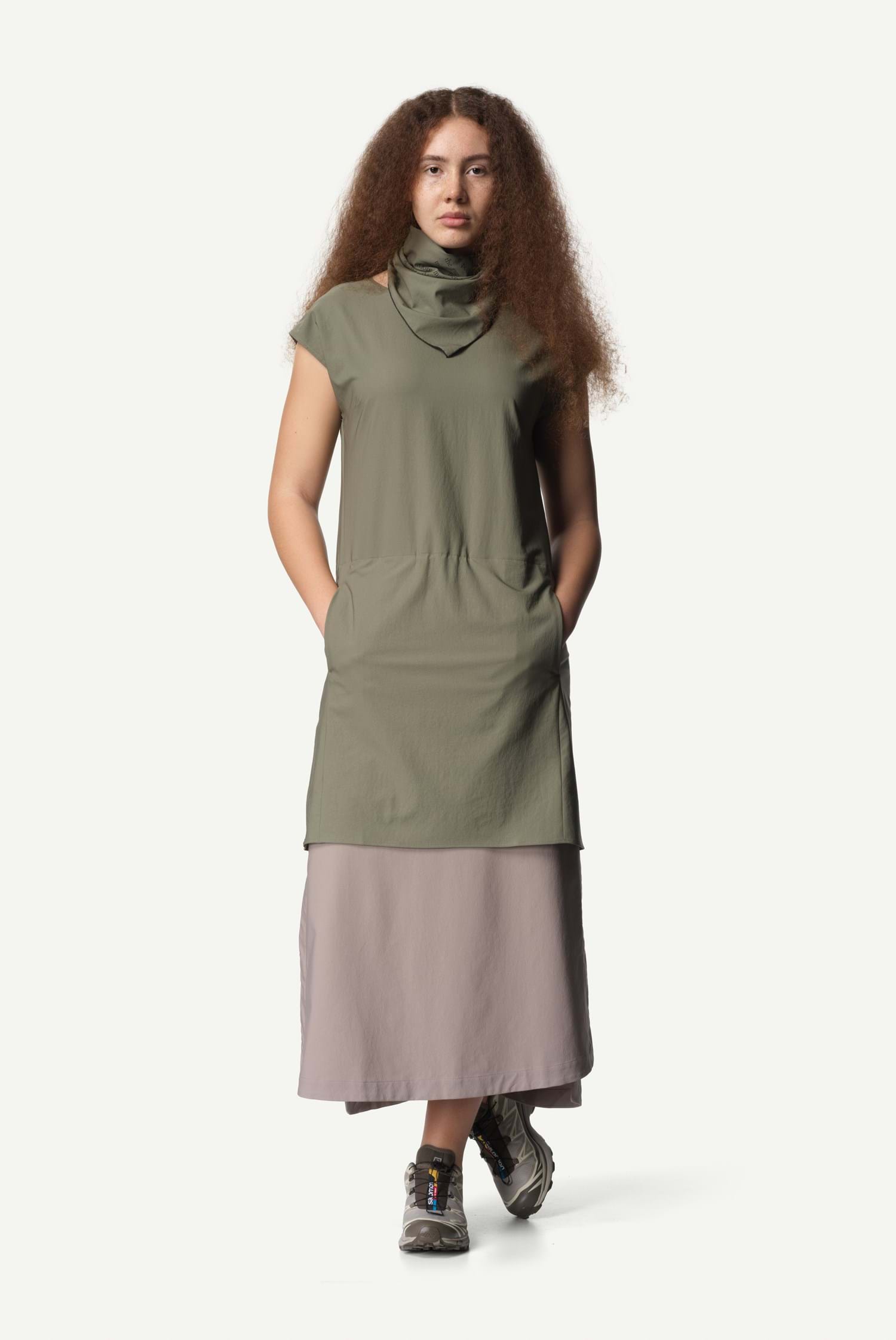 Houdini W's Dawn Dress, Sage Green, XS
