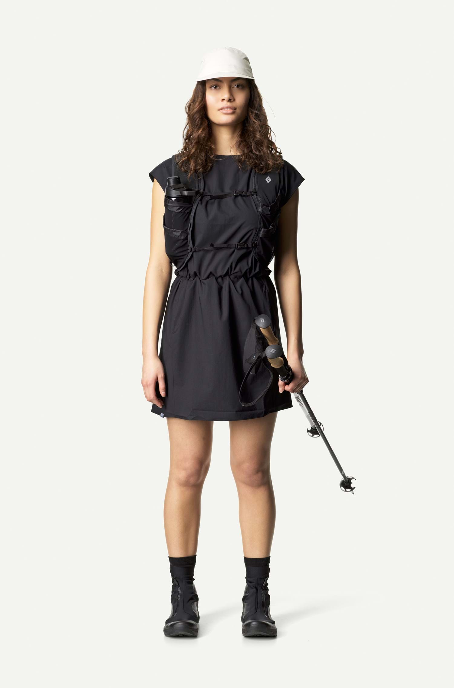 Houdini W's Dawn Dress, True Black, L