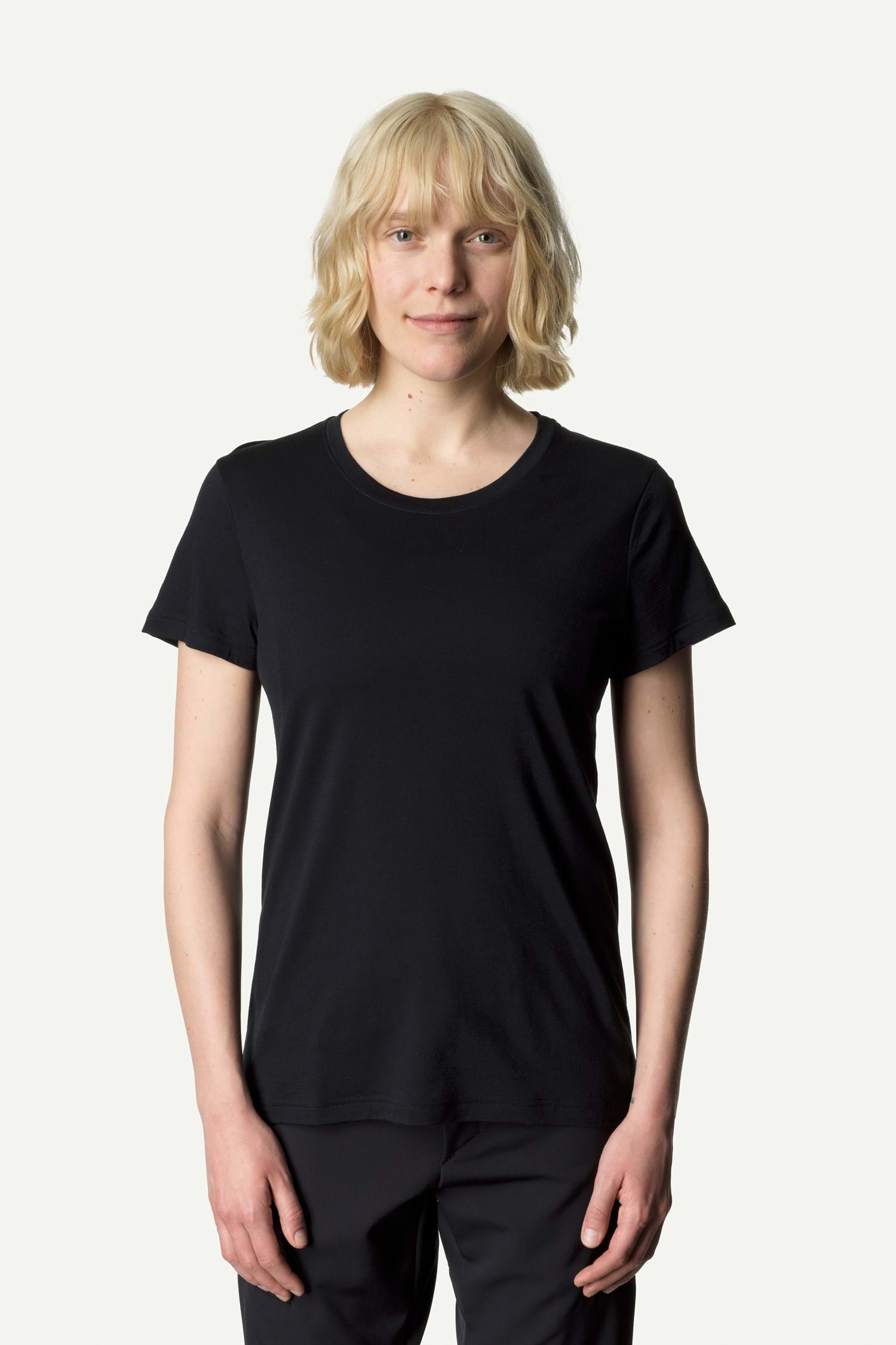 Houdini W's Desoli Tee, True Black, S