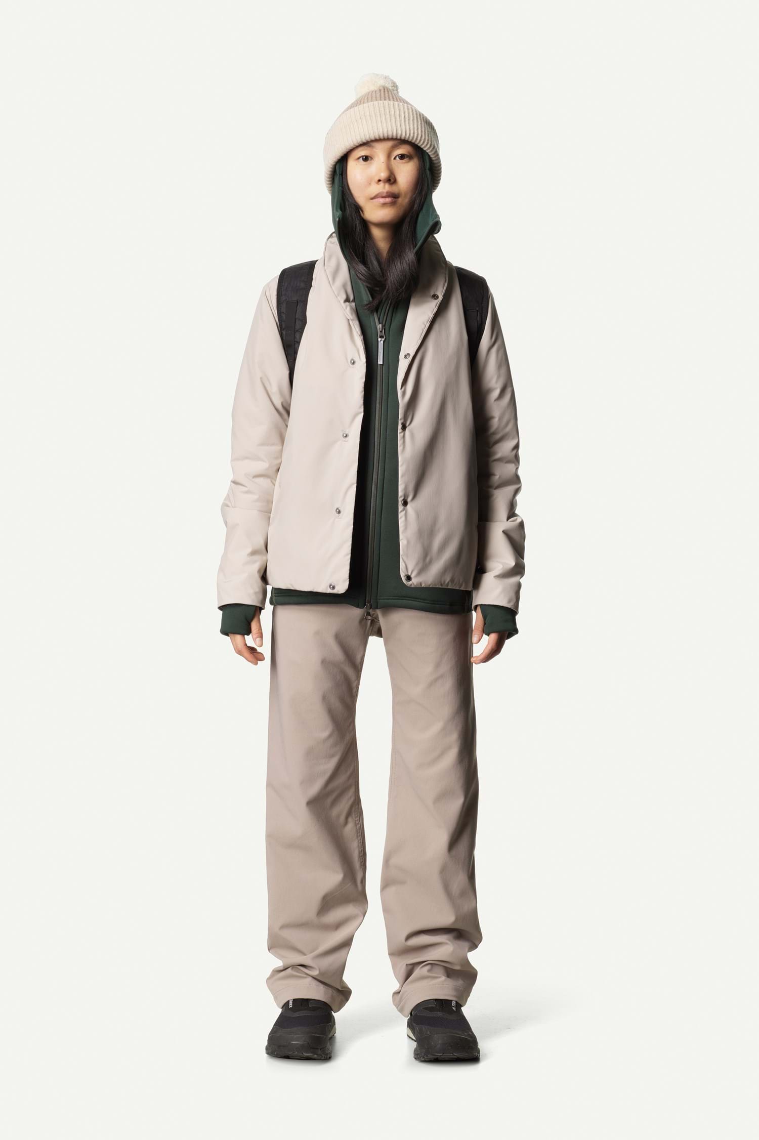 Houdini W's Enfold Jacket, Sandstorm, M