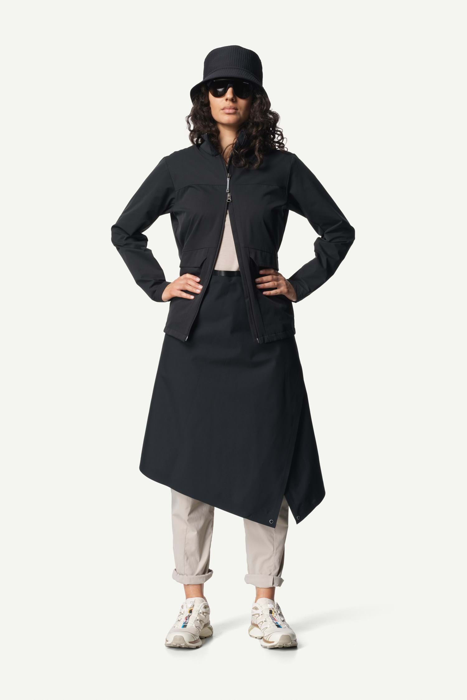 Houdini W's Go Jacket, True Black, XL