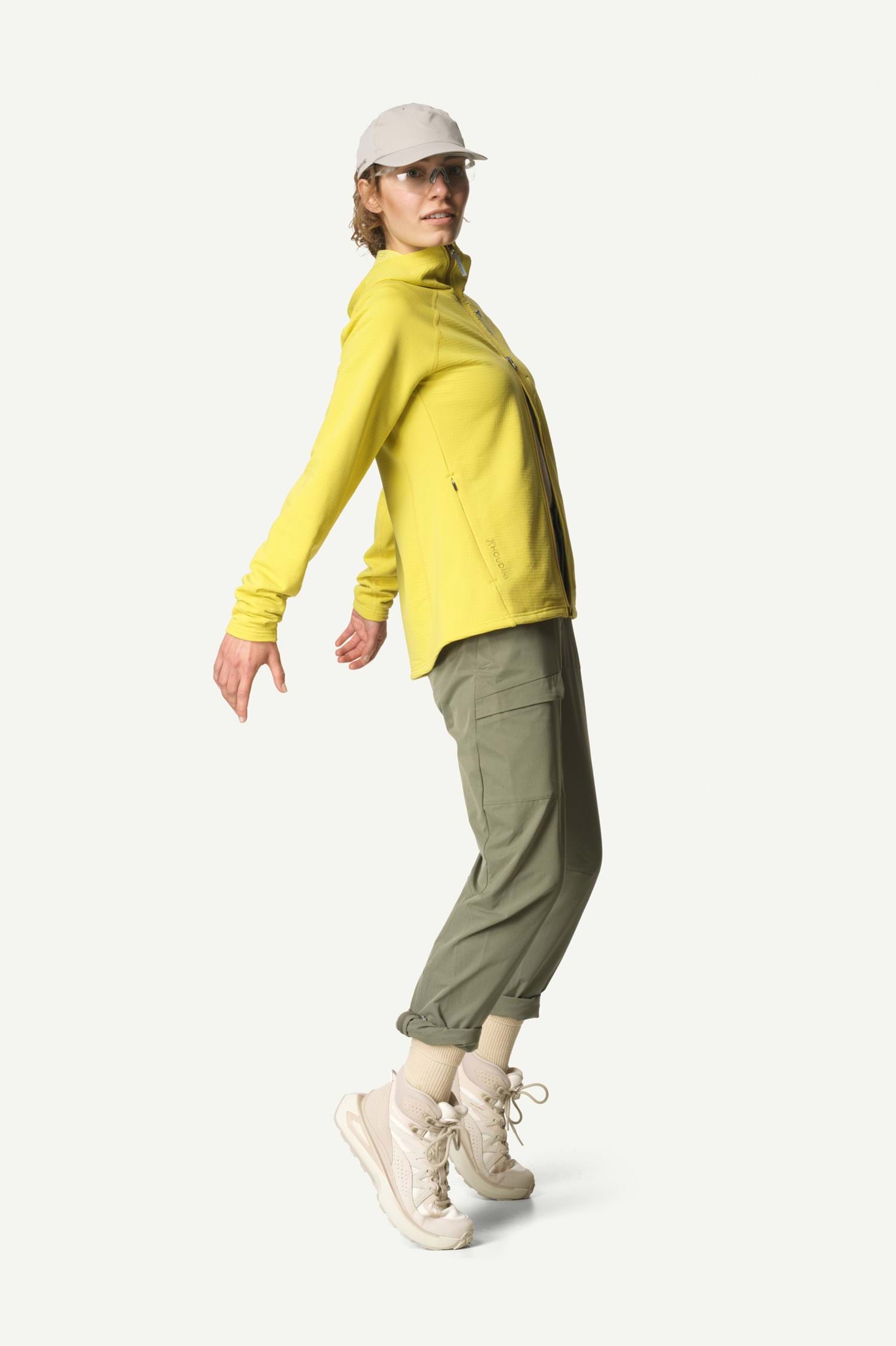 Houdini W's Go Pants, Sage Green, M