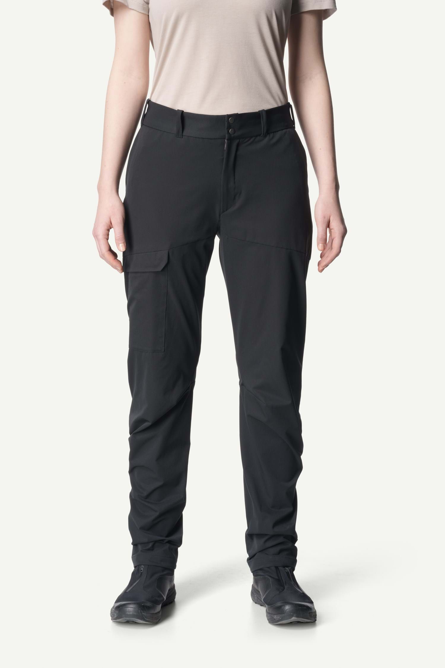 Houdini W's Go Pants, True Black, M