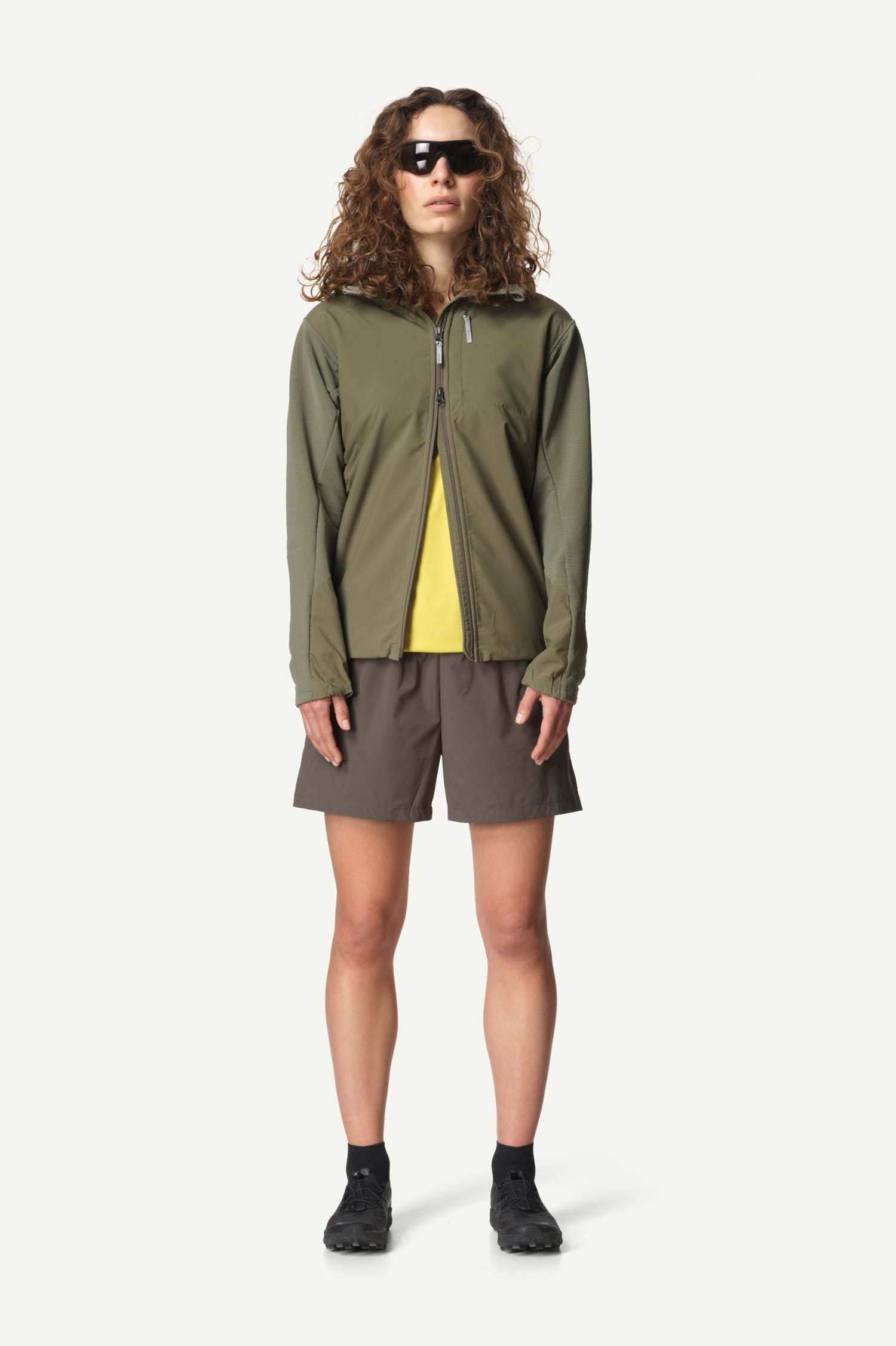 Houdini W's Moonwalk Houdi, Sage Green, XL