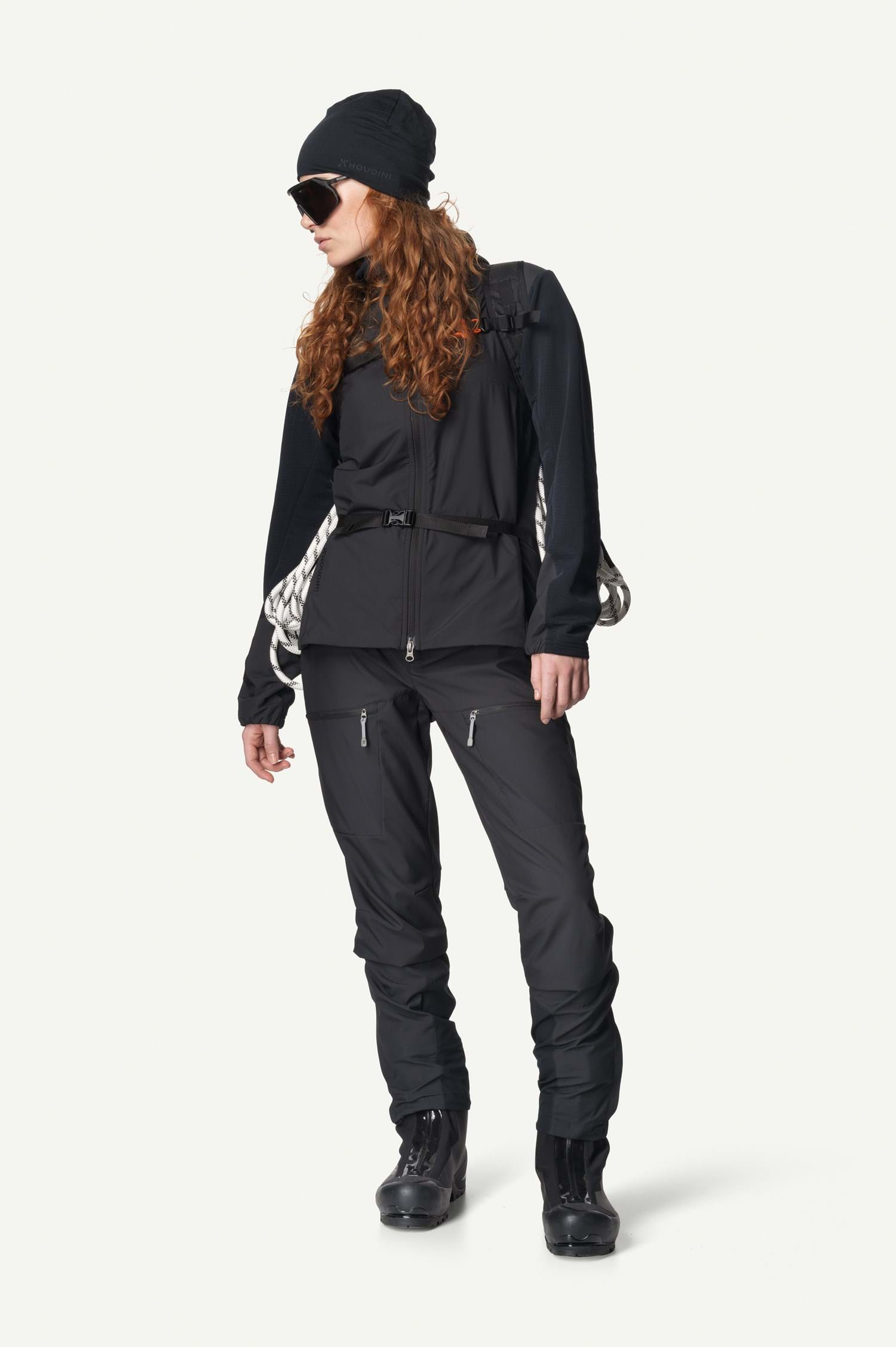 Houdini W's Moonwalk Houdi, True Black, S