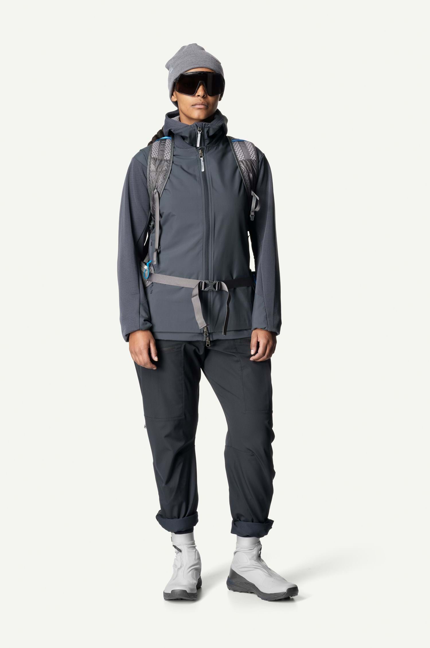 Houdini W's Moonwalk Vest, Big Bang Blue, S