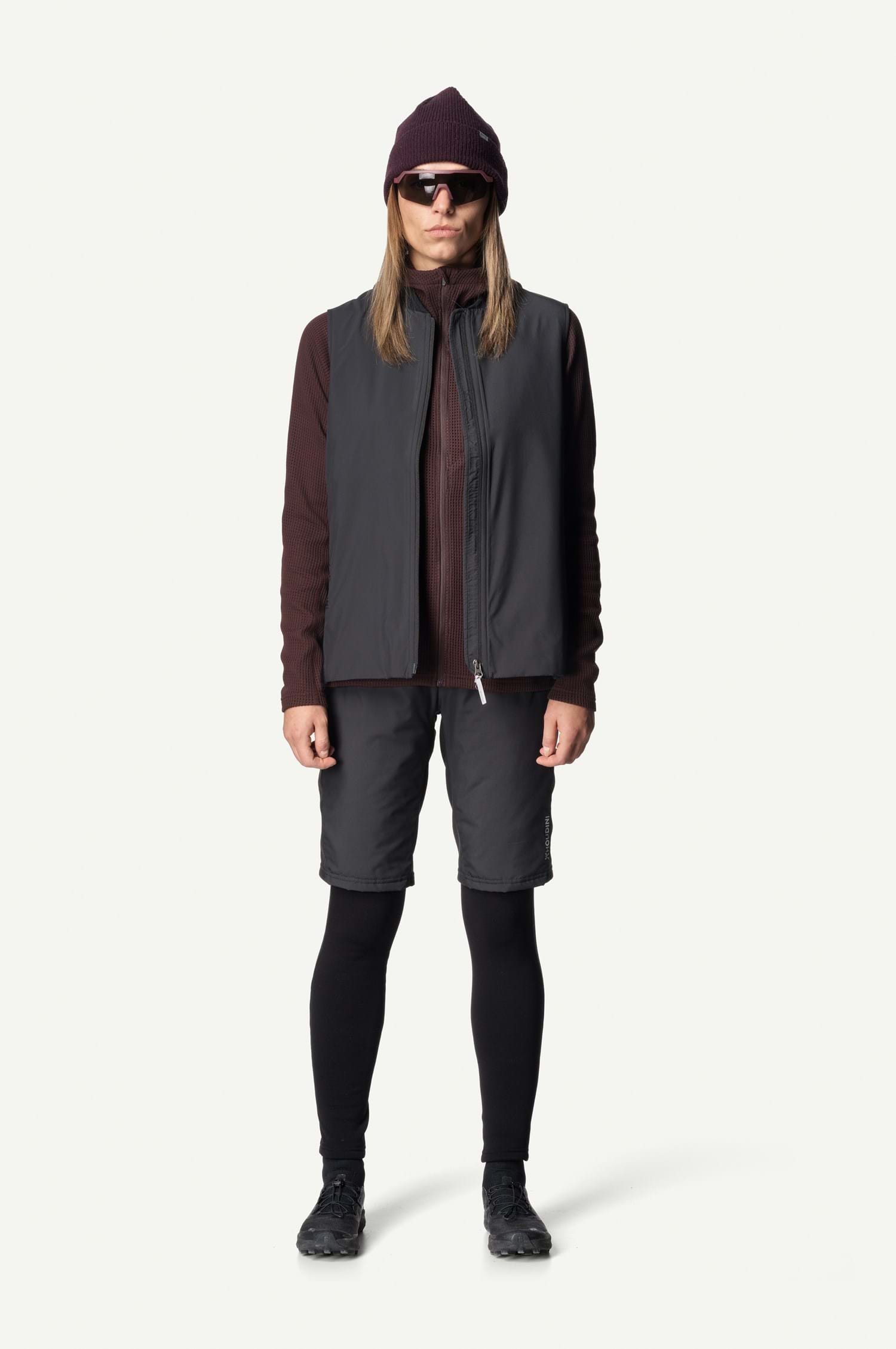 Houdini W's Moonwalk Vest, True Black, S