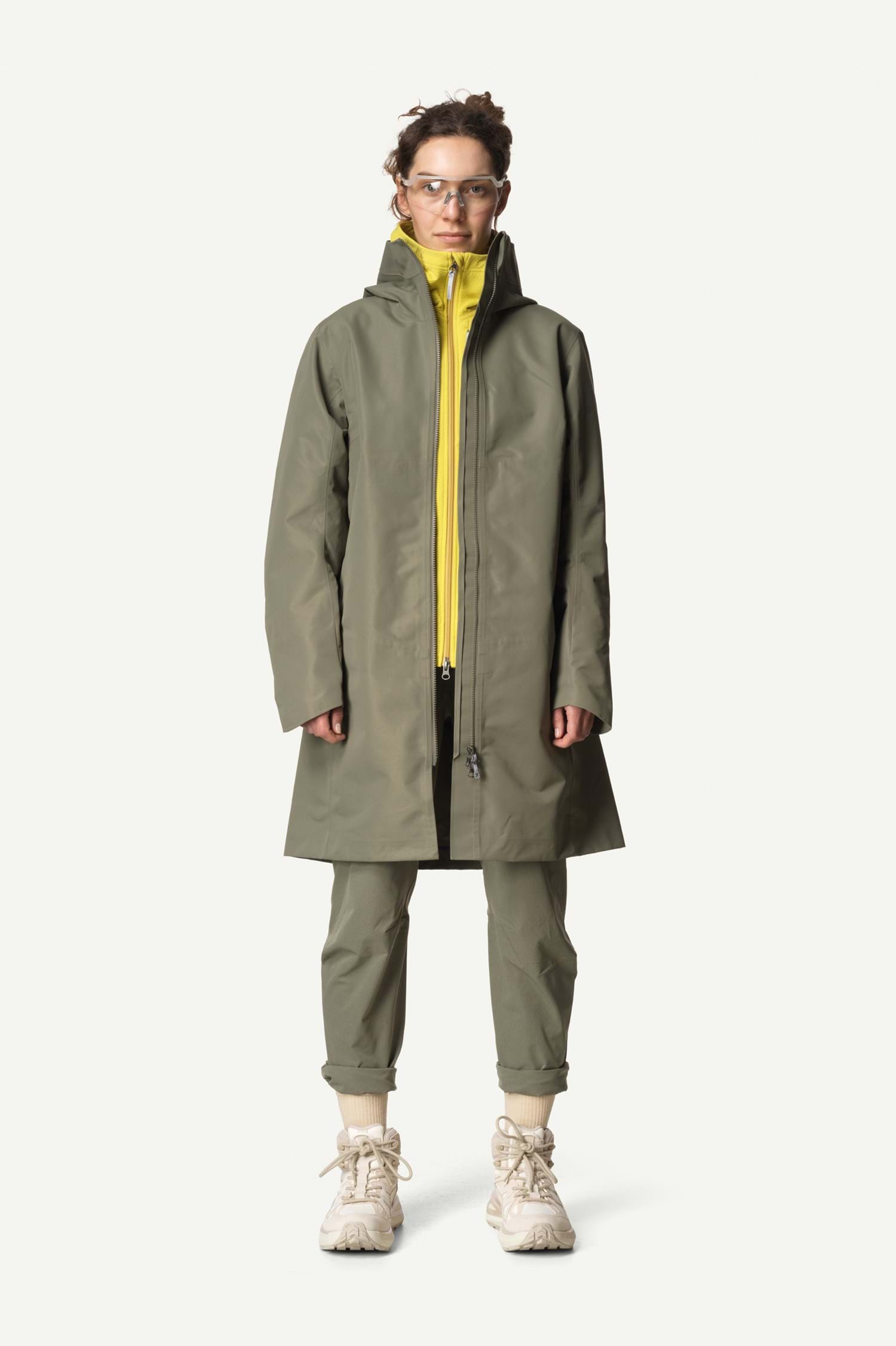 Houdini W's One Parka, Sage Green, M