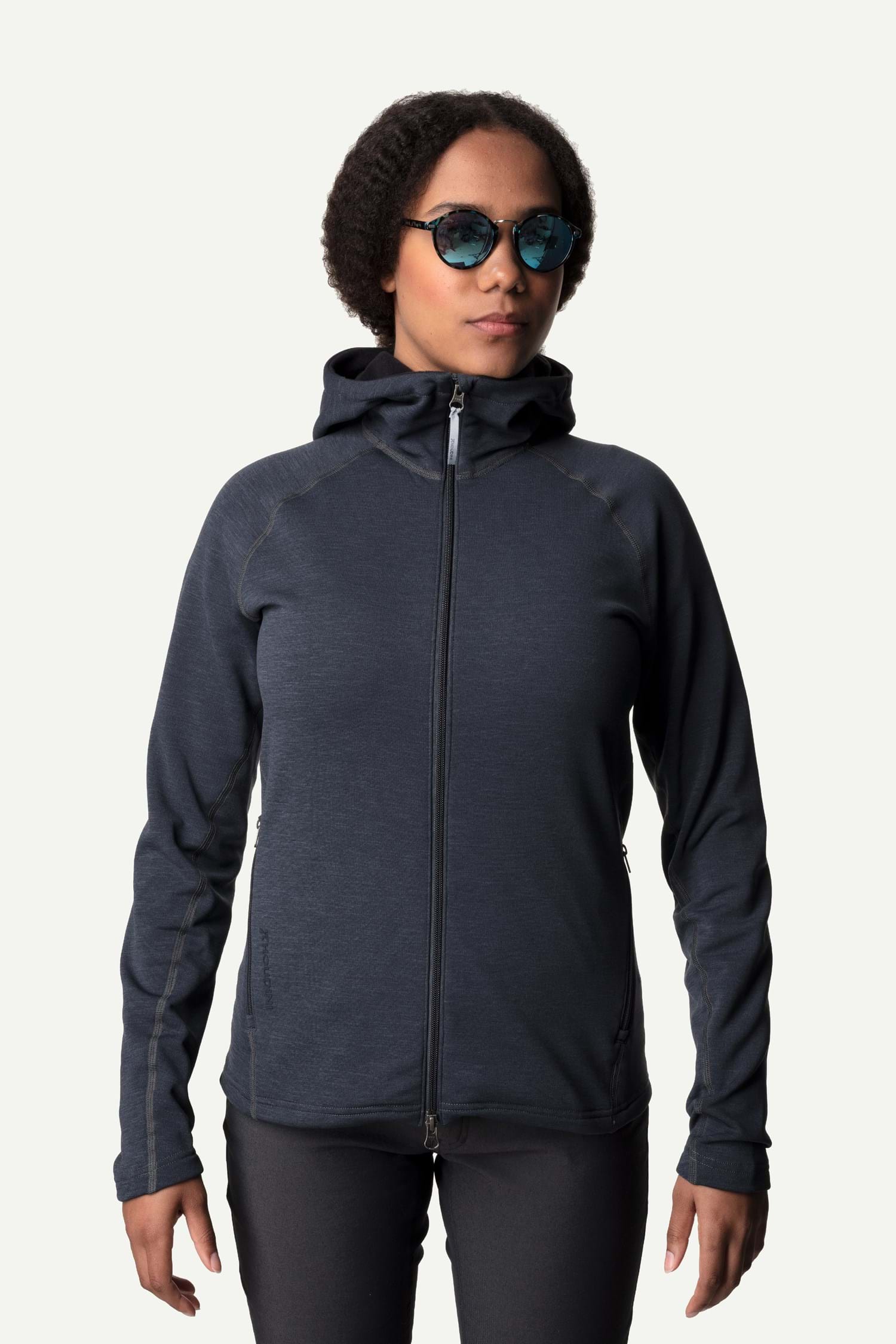 Houdini W's Outright Houdi, Rock Black, XL