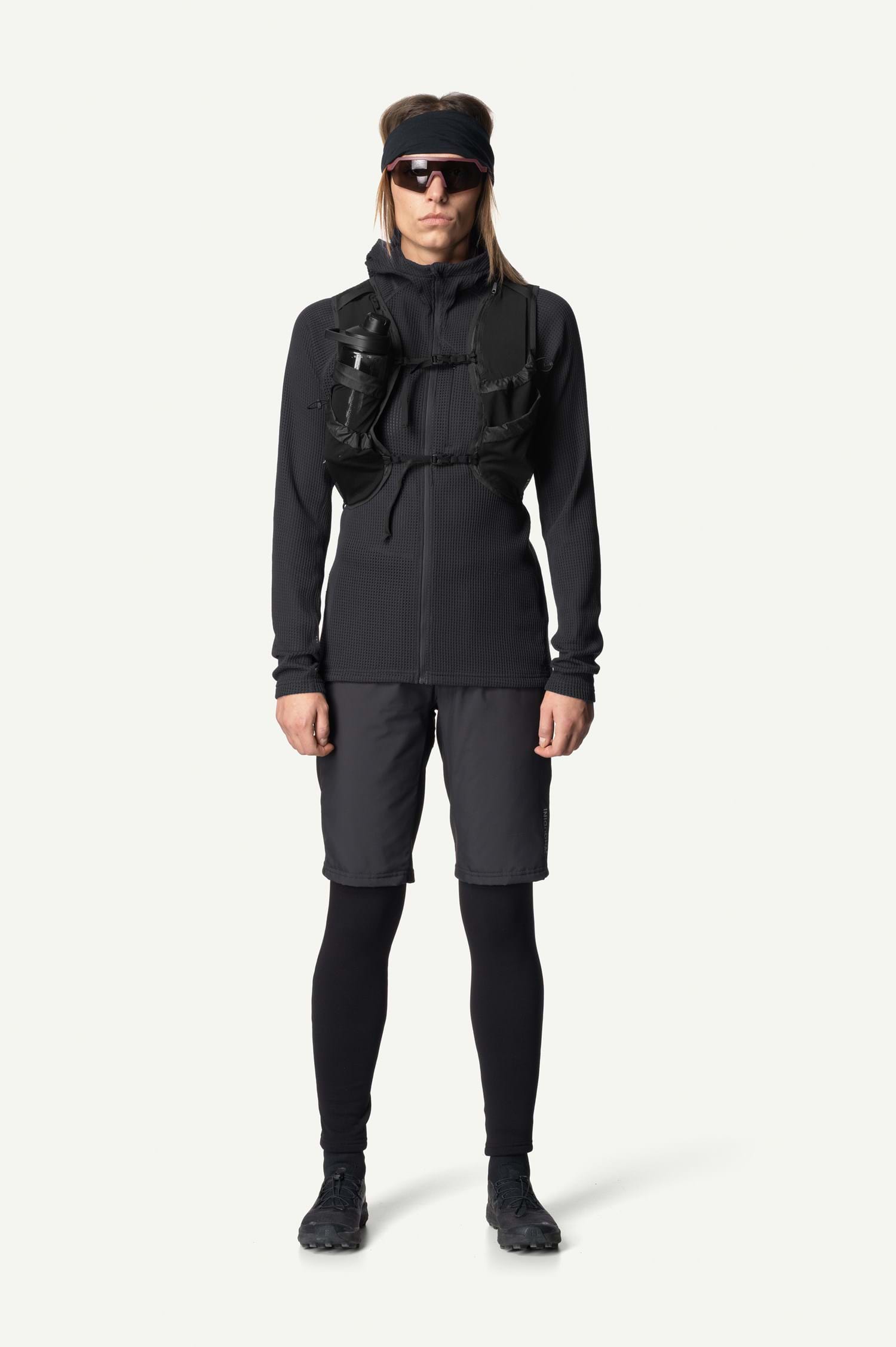 Houdini W's Pace Flow Houdi, True Black, M
