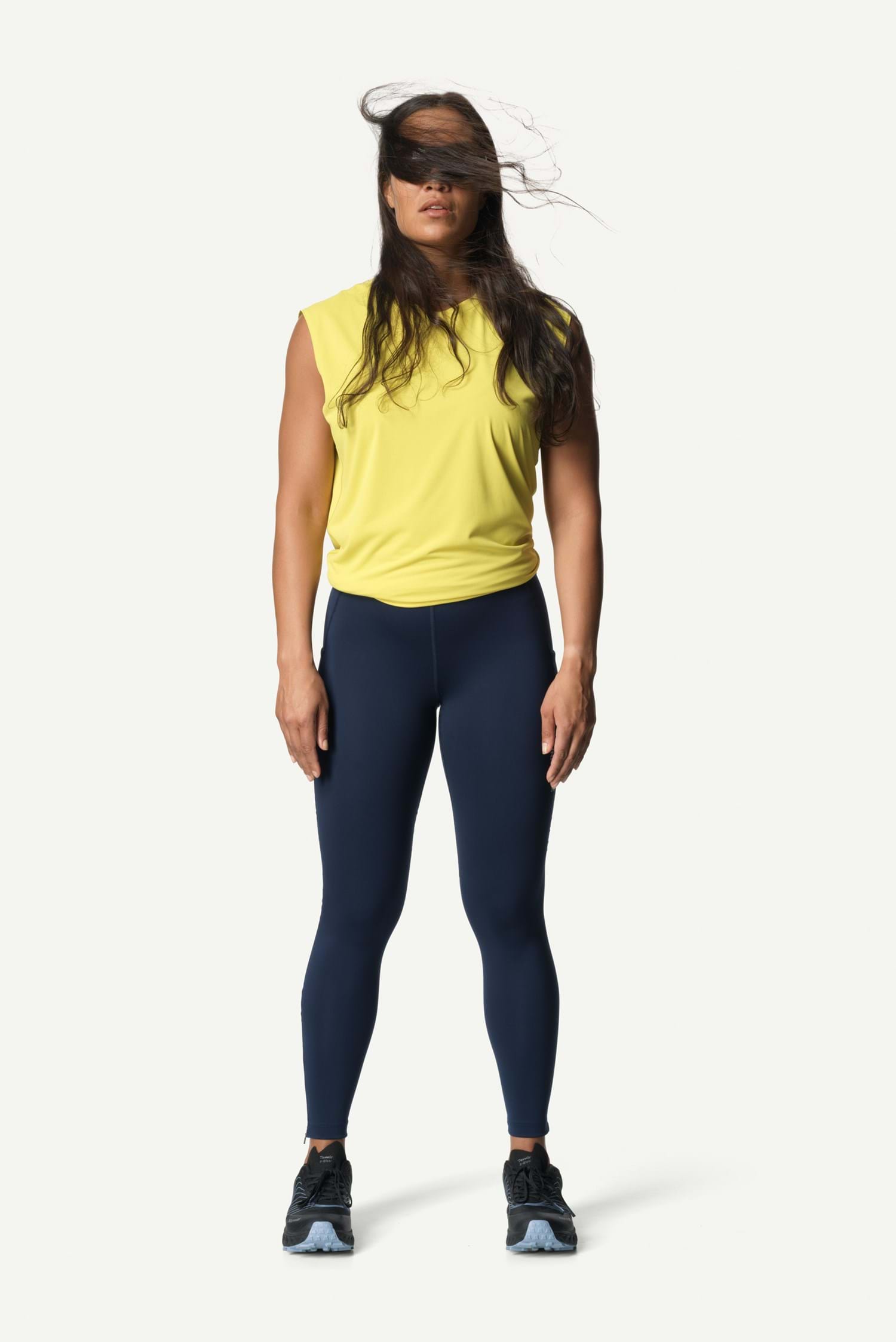 Houdini W's Pace Trail Tights, Blue Illusion, M