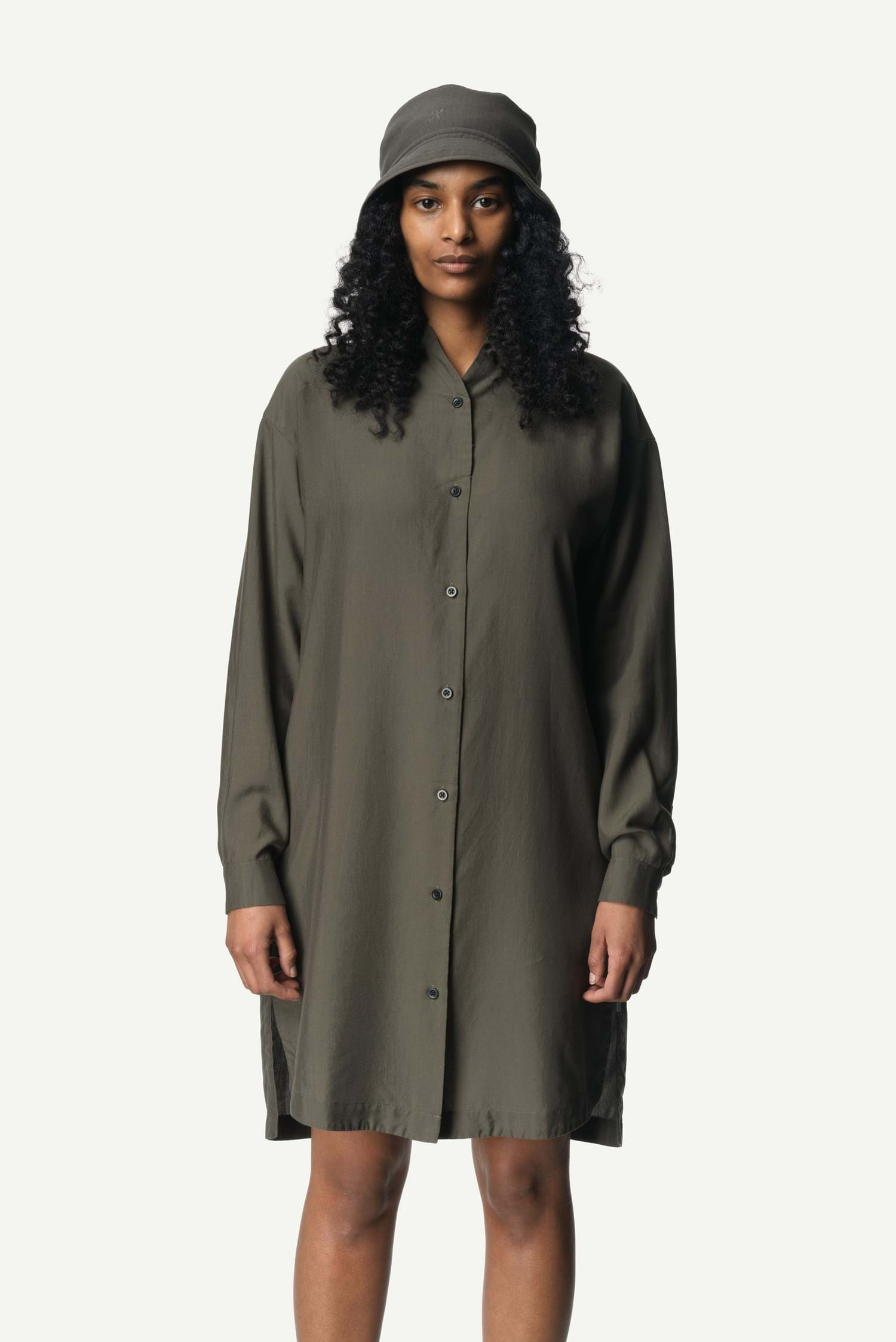Houdini W's Tree Dress, Dawn Green, M