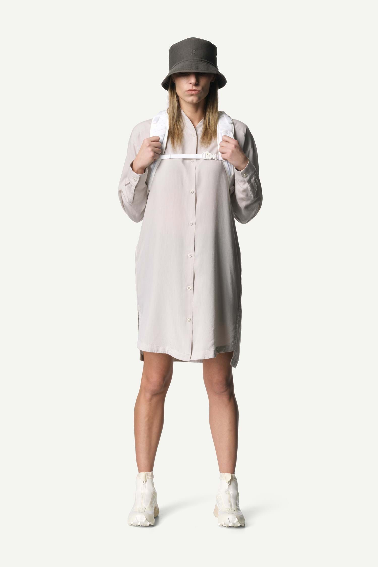 Houdini W's Tree Dress, Sandstorm Light, L