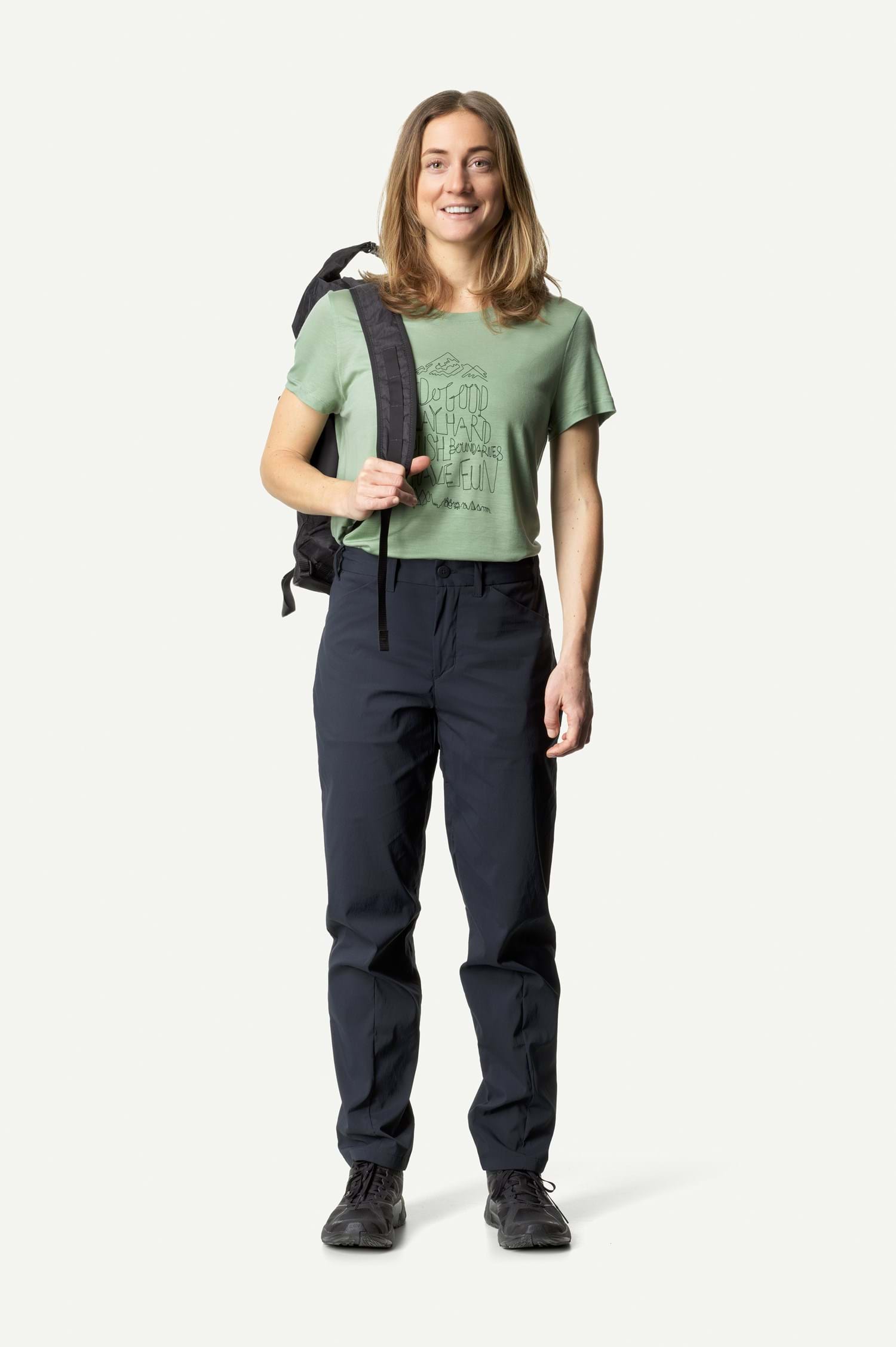 Houdini W's Wadi Pants, Blue Illusion, XL