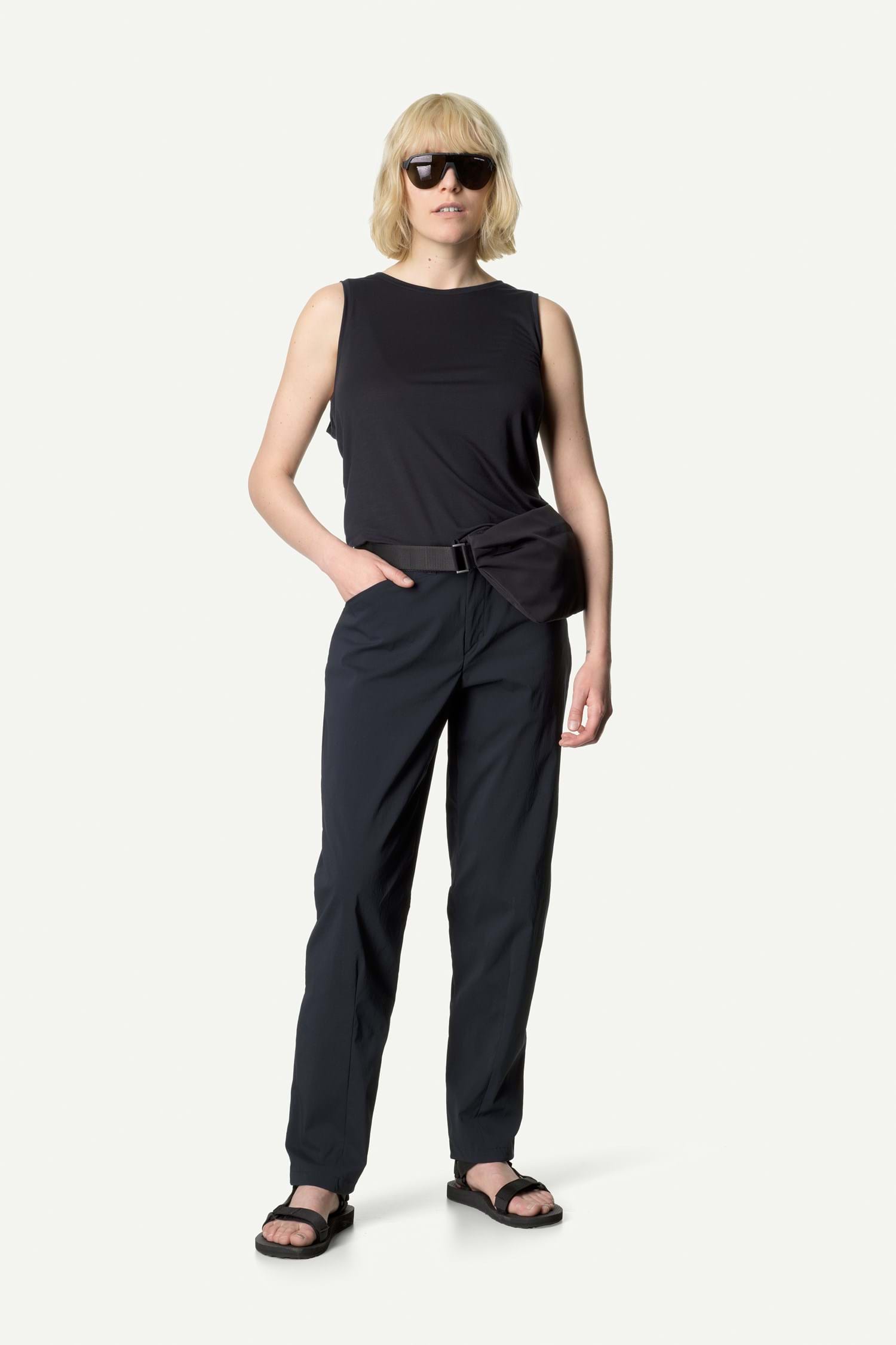 Houdini W's Wadi Pants, True Black, S