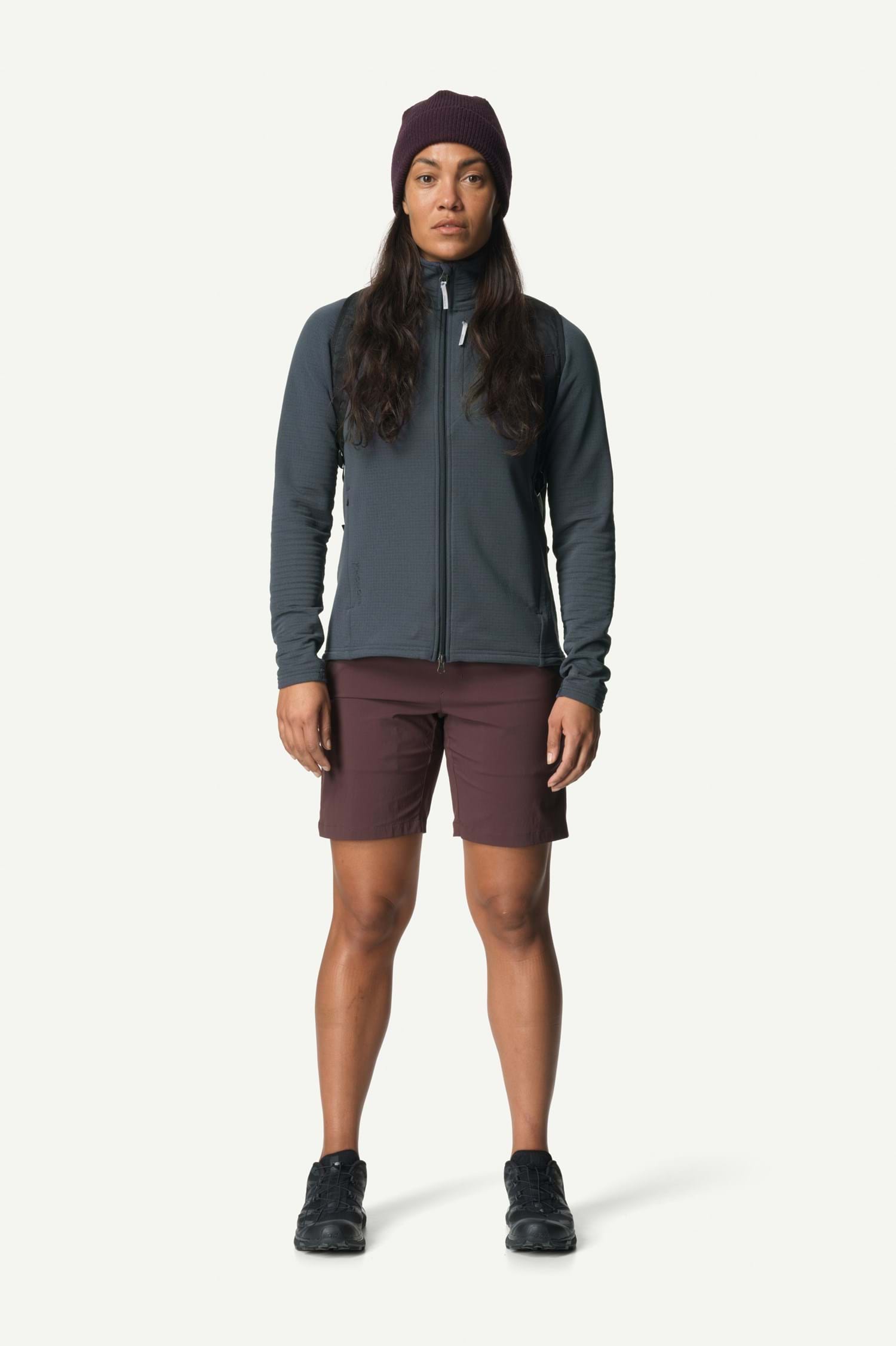 Houdini W's Wadi Shorts, Red Illusion, XL