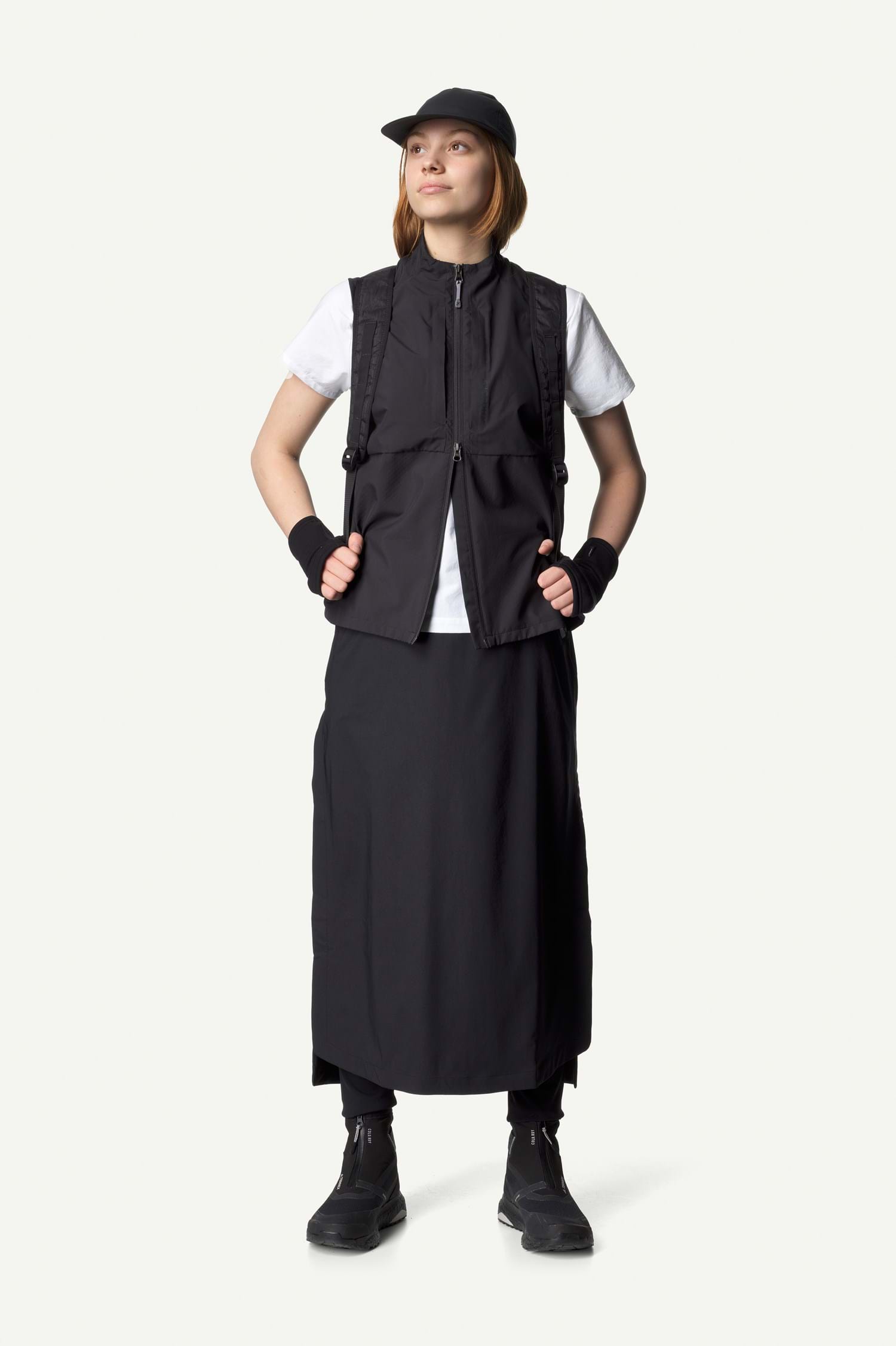 Houdini W's Walkabout Skirt, True Black, M