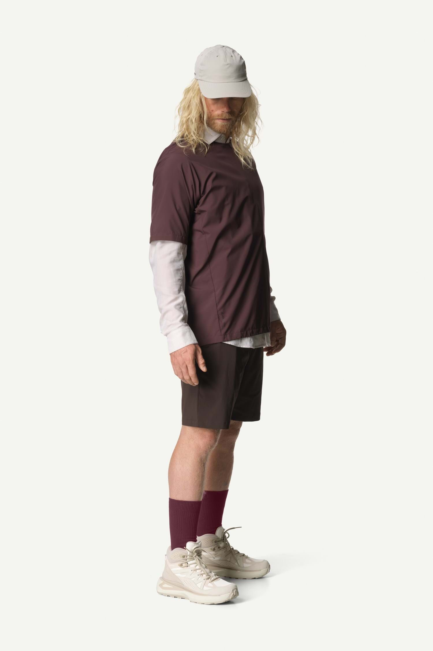 Houdini Weather Tee,Sage Green,M/L