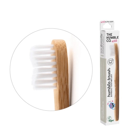 Humble Brush Ekologisk Tandborste Barn, Vit