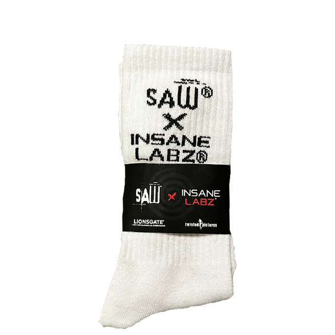 Insane Labz SAW Socks White