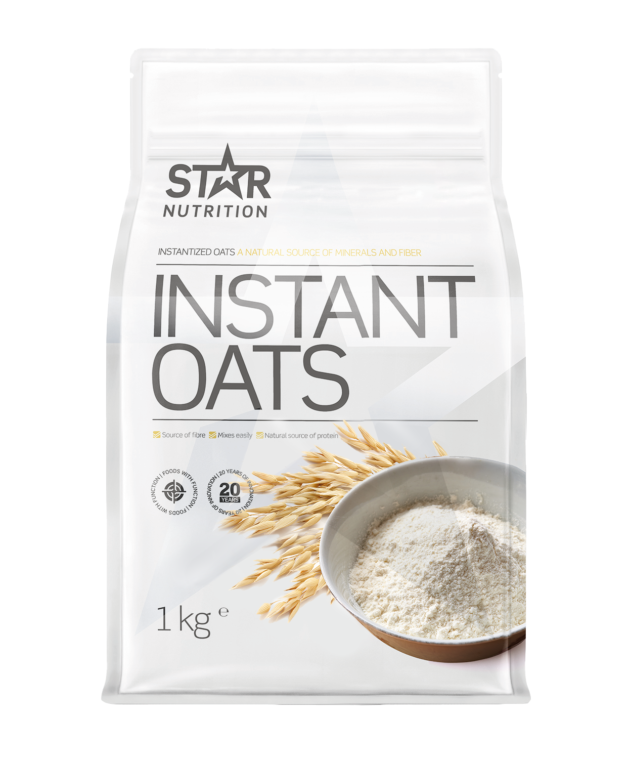 Instant Oats Havremjöl 1 kg