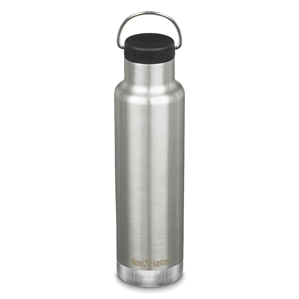 Insulated Classic Narrow Loop Cup, Brushed Stainless - 592 ml