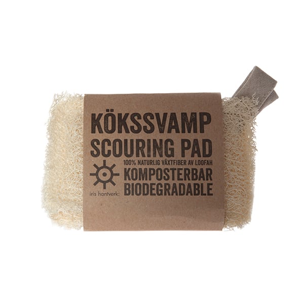 Iris Hantverk Kökssvamp Loofah, 2-pack
