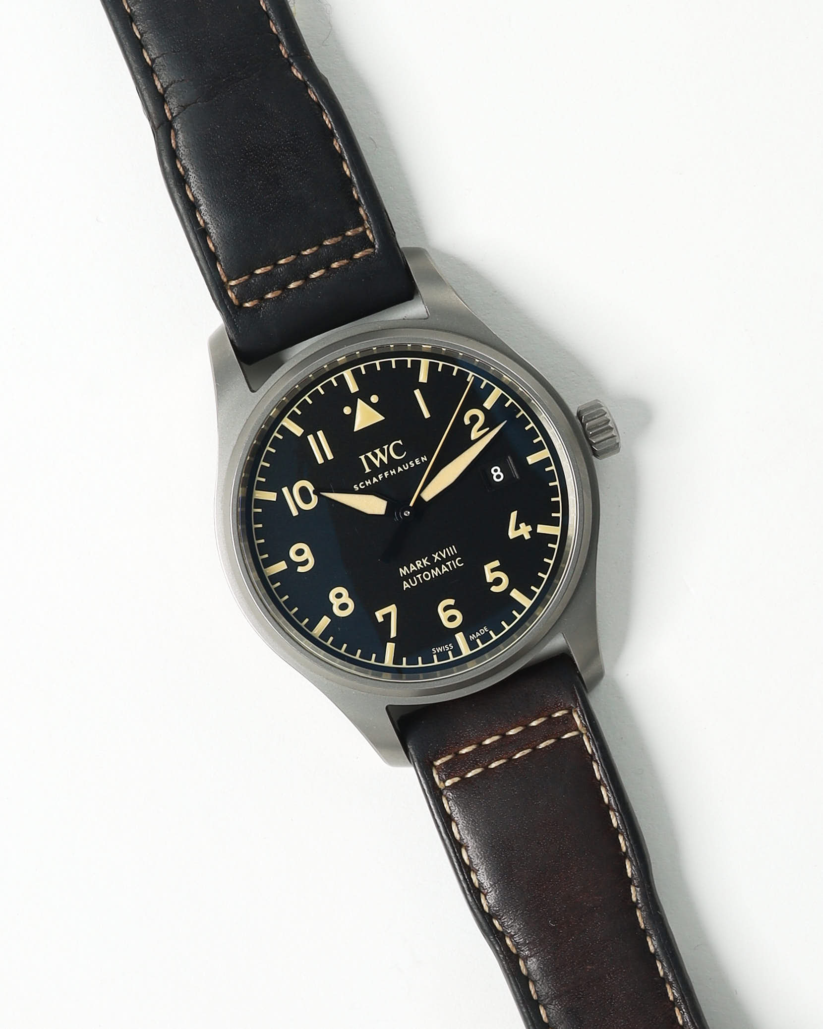 IWC Pilot Mark XVIII Titanium 40mm Ref IW327006 Watch