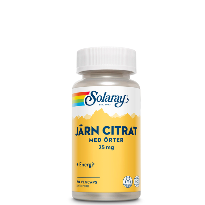 Järn Citrat 60 kapslar