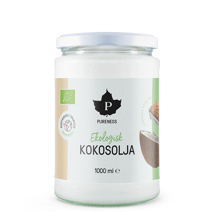 Jungfru kokosolja Eko 1000 ml