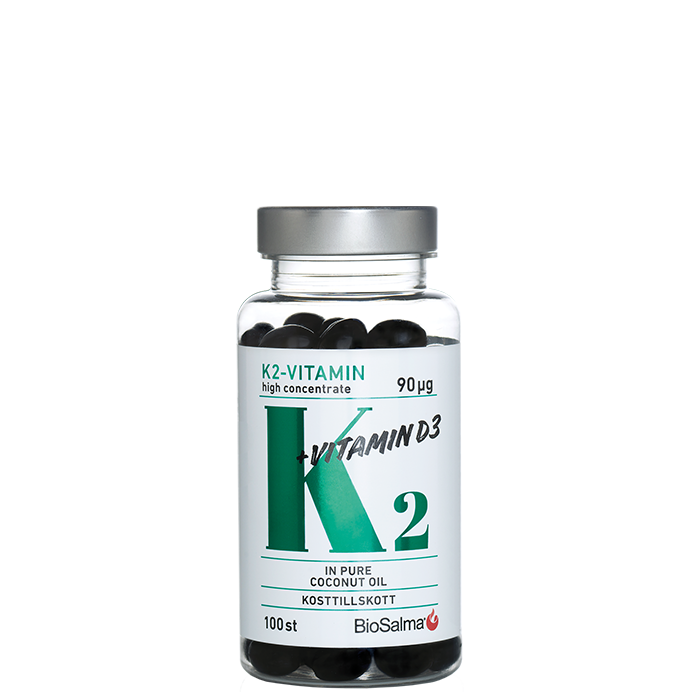 K2-vitamin 90 µg 100 kapslar