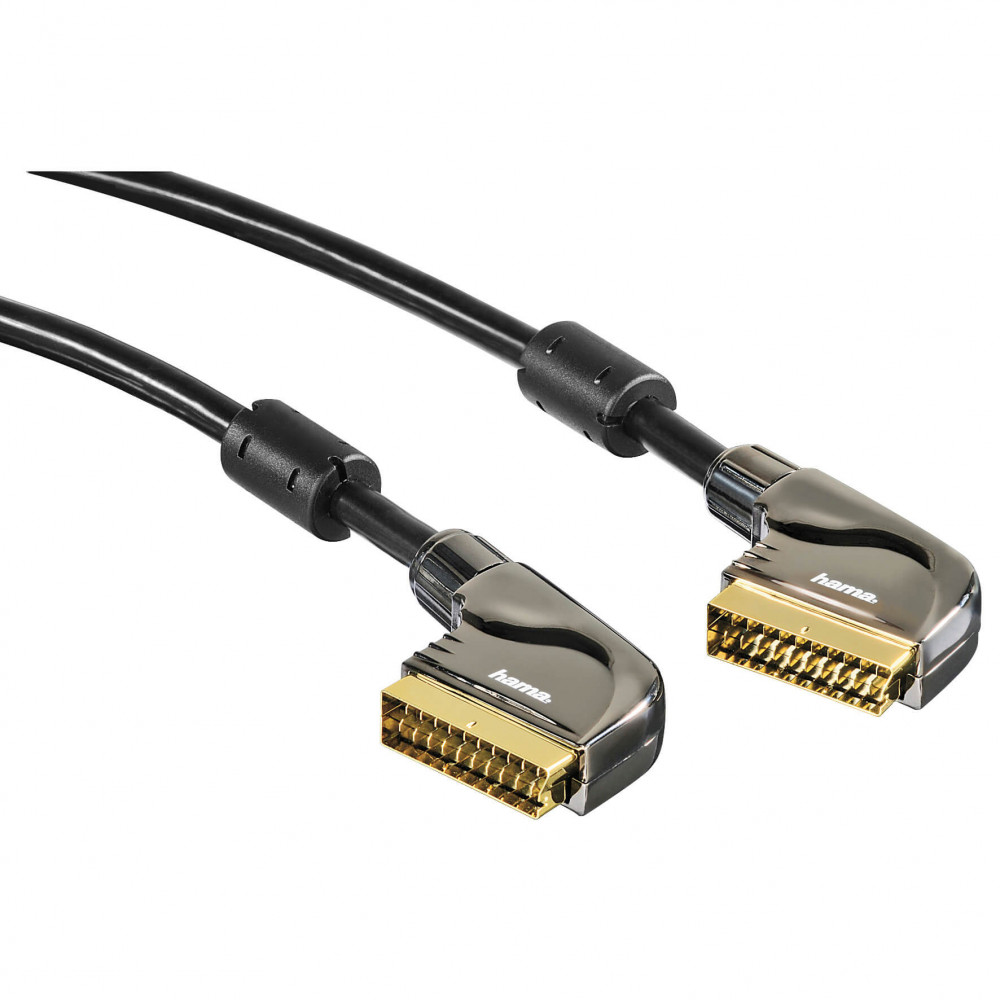 HAMA Kabel Scart Ferrit Hane-Hane 1-5m