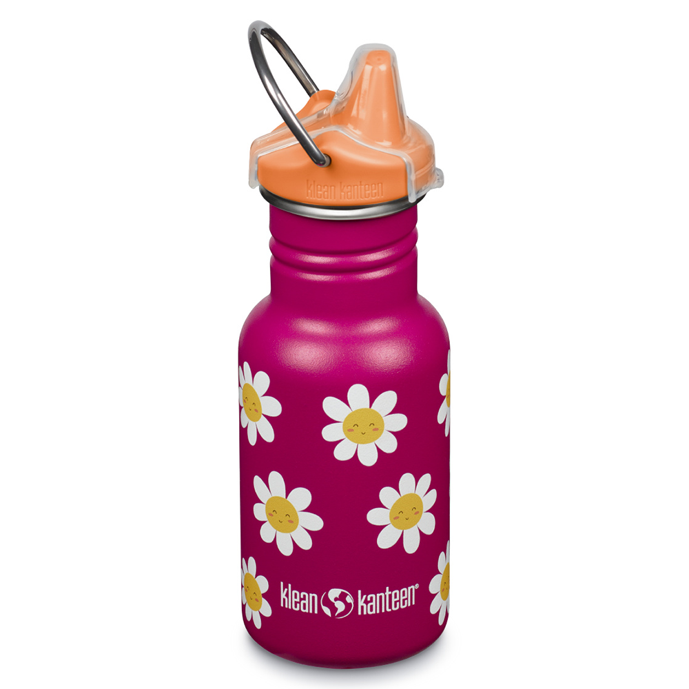 Kid Kanteen - Pipmugg Sippy Cap, Happy Flowers - 355 ml