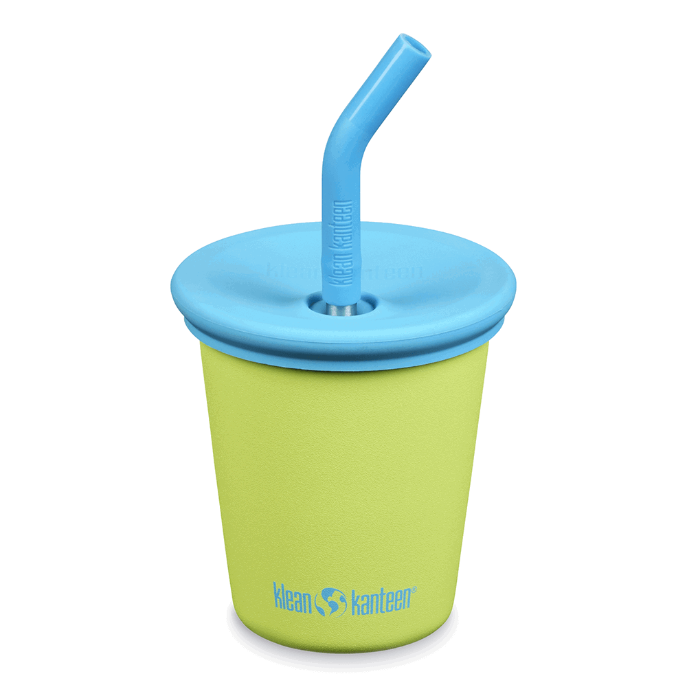 Kids Cup med Lock & Sugrör, Juicy Pear - 296 ml