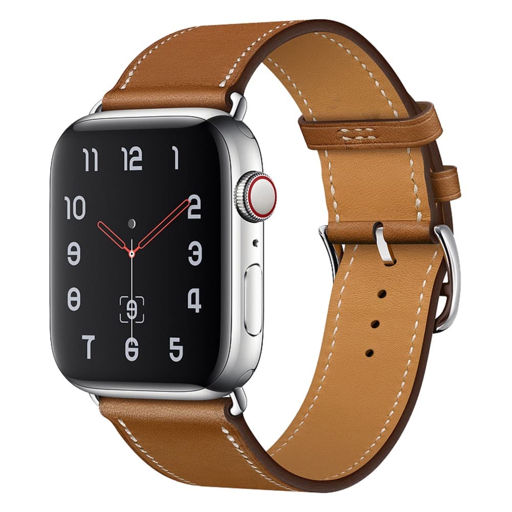 Äkta Läderarmband Apple Watch Series 10