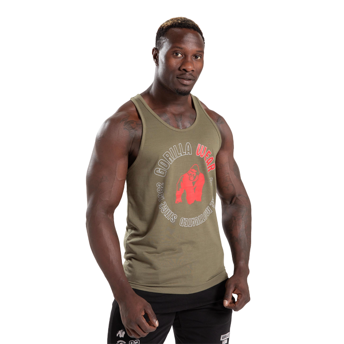 Lafayette Racerback Tank Top,Army Green