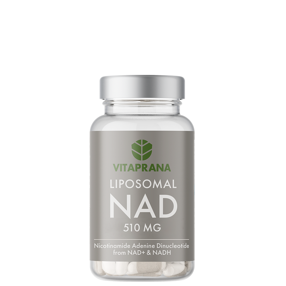Liposomal NAD- med NADH 510 mg 30 kapslar