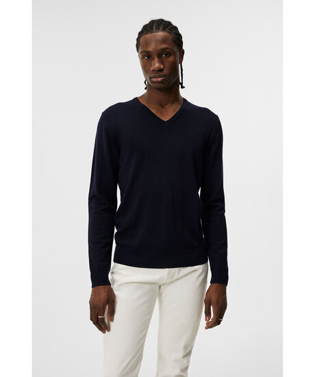 Lymann merino v-neck