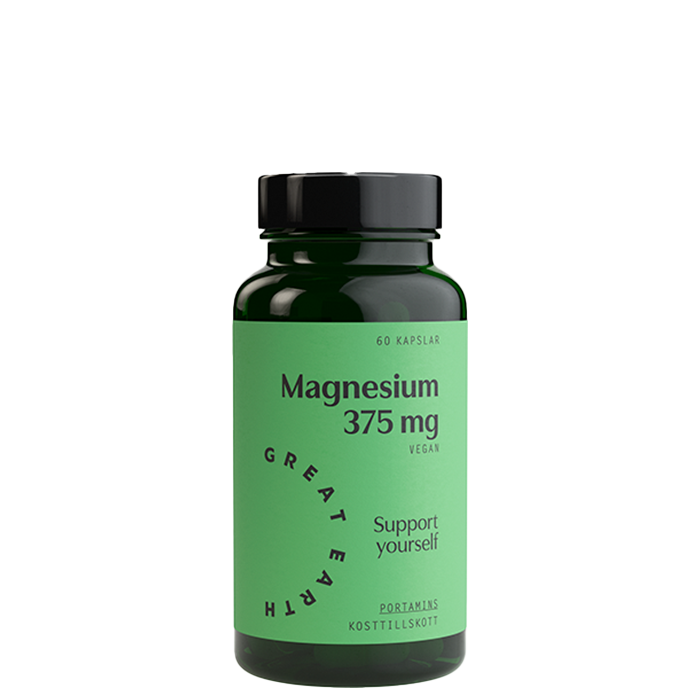 Magnesium 375 mg 60 kapslar