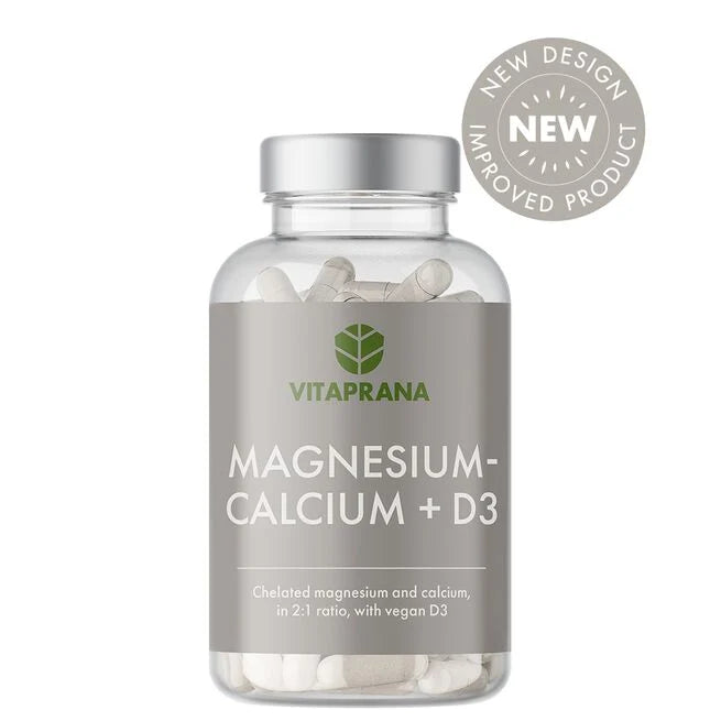 Magnesium-Kalcium - D3 - 100 kapslar
