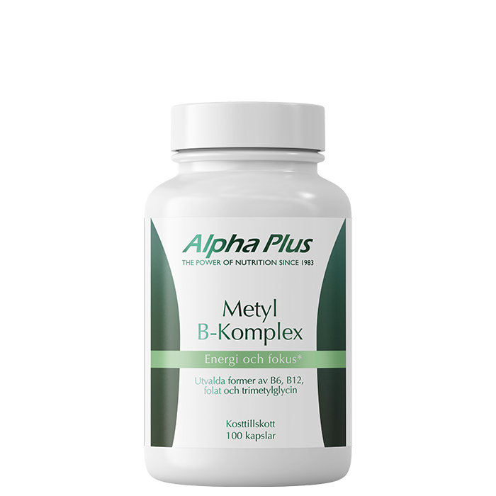 Metyl B-Vitamin Komplex 100 kapslar