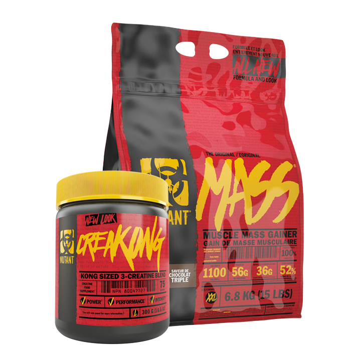 Mutant Mass, 6,8 kg - CreaKong, 300g