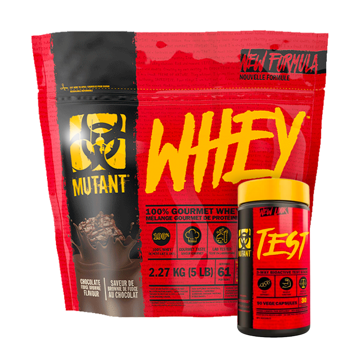 Mutant Vassleprotein 2,27 kg - Mutant Test 90 kapslar