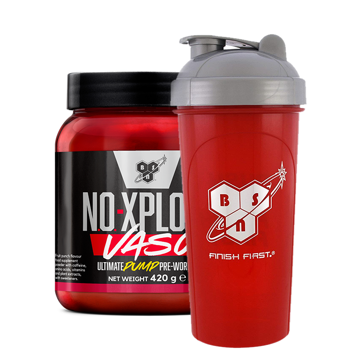 N-O-Xplode Vaso PWO 420 g - BSN shaker 600 ml