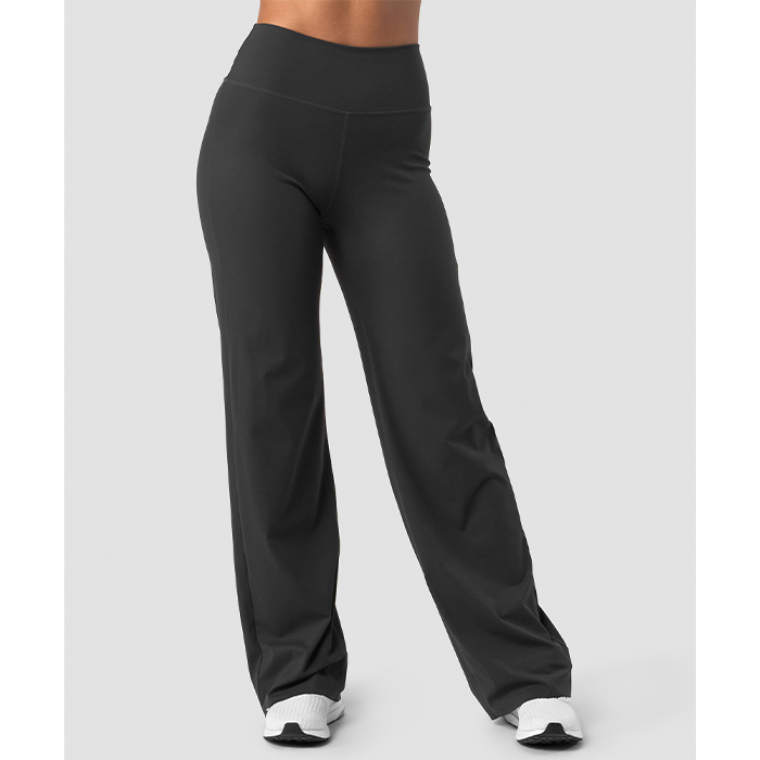 Nimble Straight Leg Pants, Dark Grey