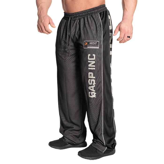 No 1 Mesh Pants Short Length, Black