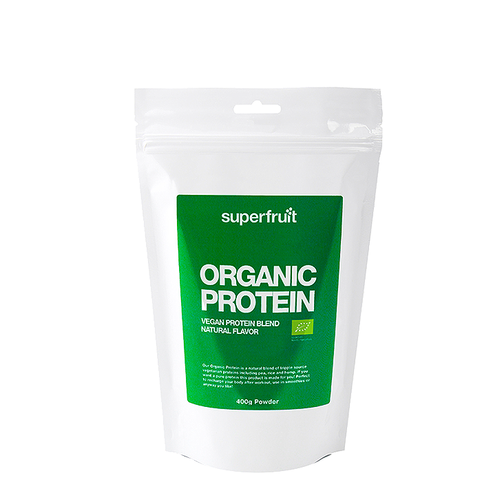 Organic Protein Veganskt Proteinpulver 400 g