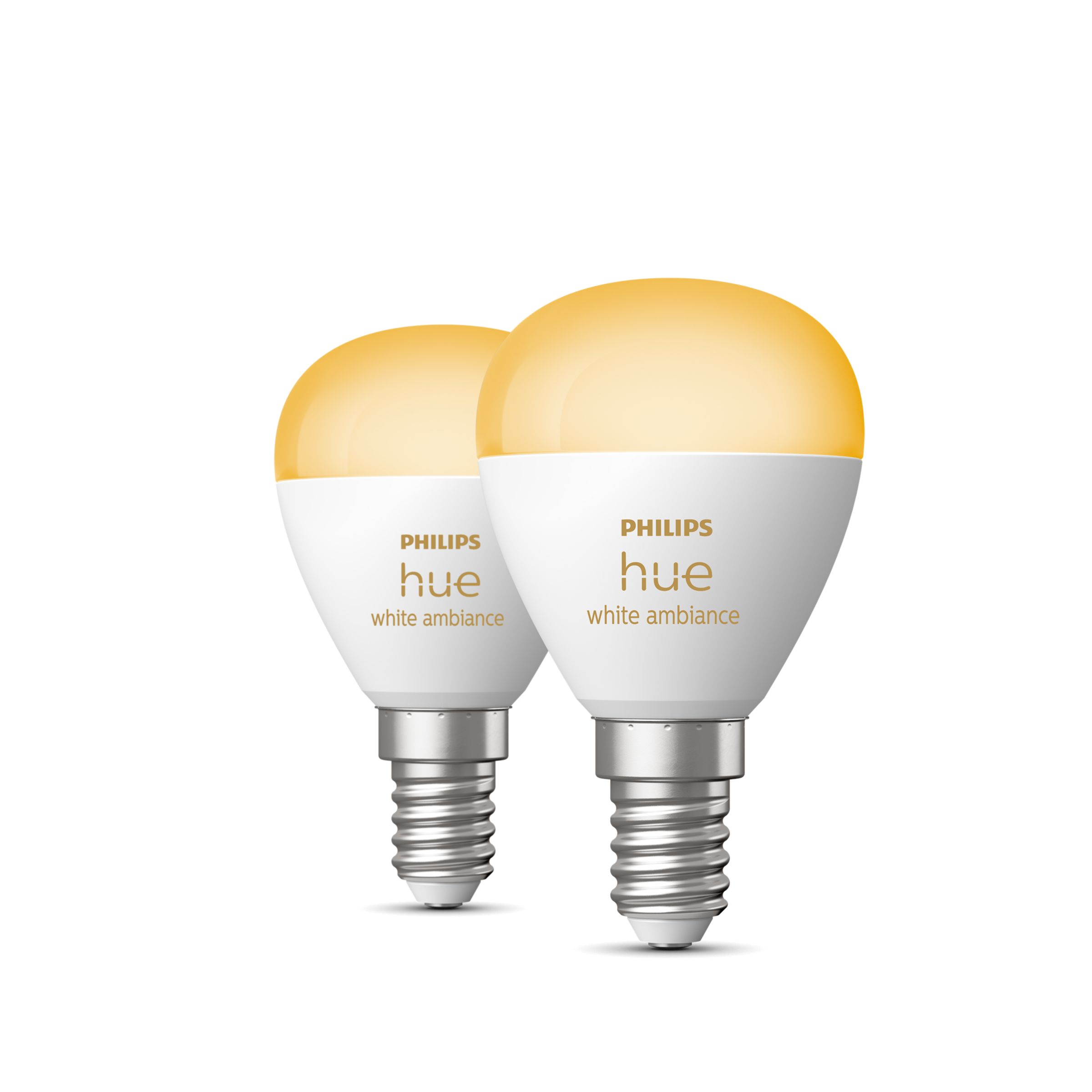 Philips Hue ambiance Klotlampa – E14 smart ljuskälla – (2-pack)